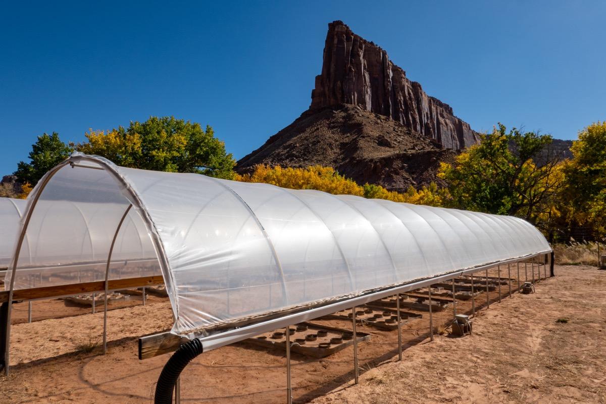 Research infrastructure in a western landscape